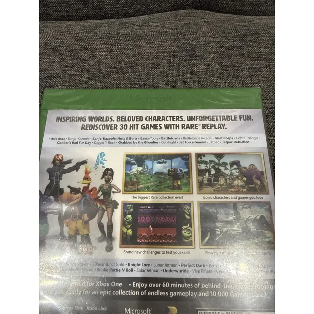Rare Replay for XBOX ONE (BRAND NEW & FACTORY SEALED) 30 Games In One Retro